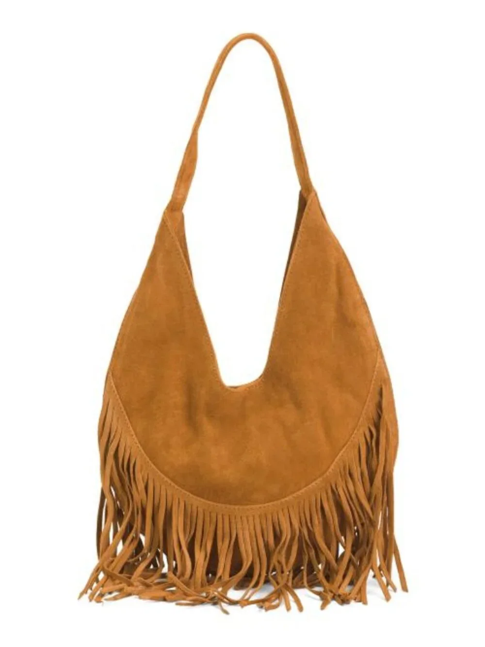 HARBOUR 2ND Suede Fringe Mini Hobo